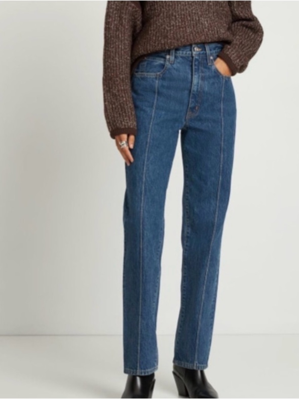 SLVRLAKE London Pintuck Jeans- Size 26